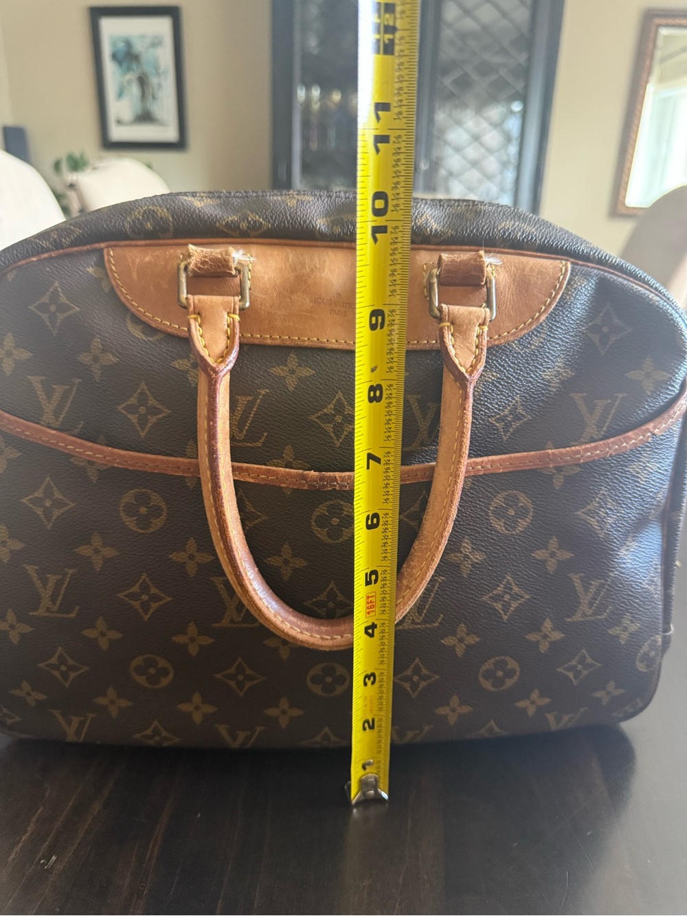 Vintage Louis Vuitton Monogram Canvas Brown and Tan Toiletry Bag - Picture 11 of 13